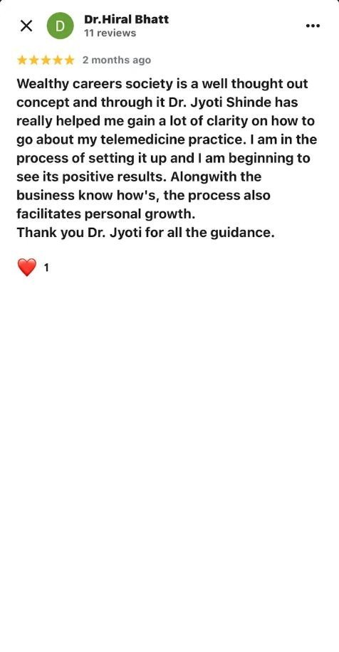 Doctor testimonial screenshot 3