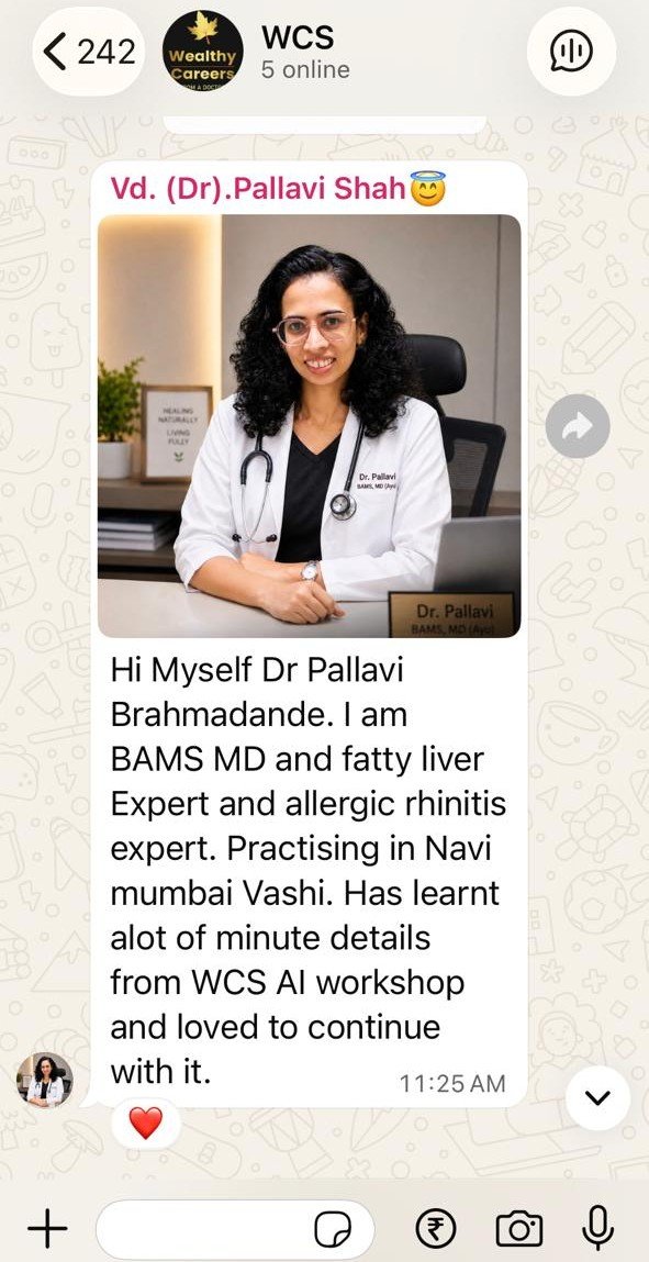 Doctor testimonial screenshot 5