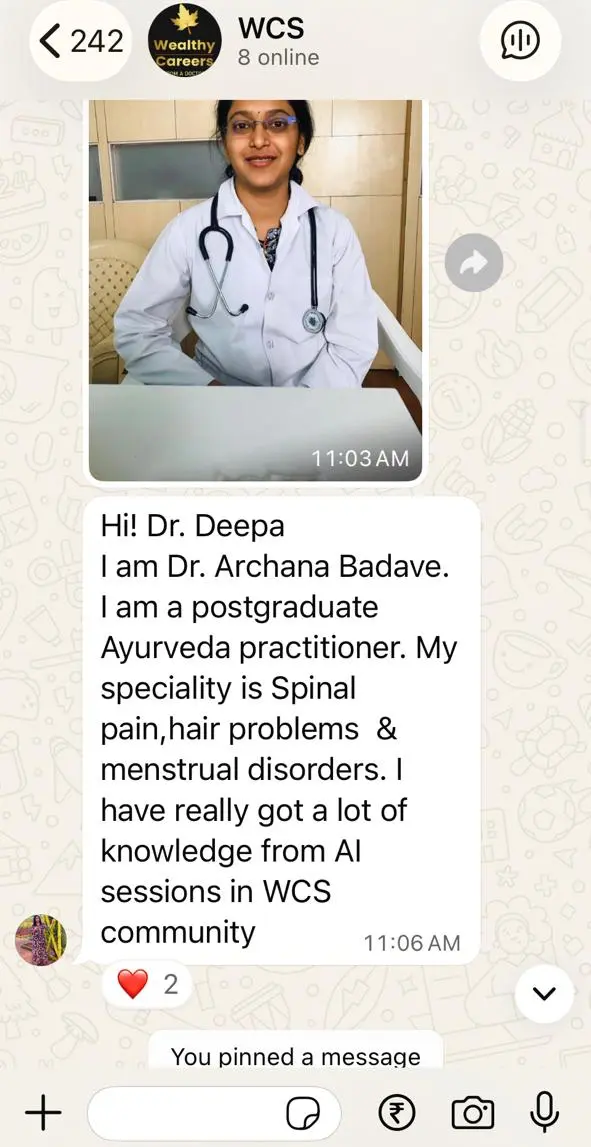 Doctor testimonial screenshot 7